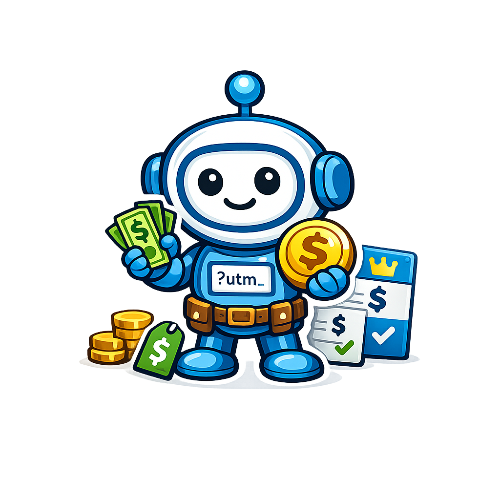 UTM Buddy Pricing mascot